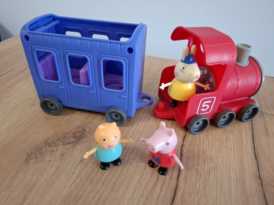Pociag Dziadka Świnki - Świnka Peppa
