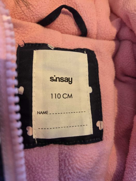 Kombinezon zimowy Sinsay, rozmiar 110