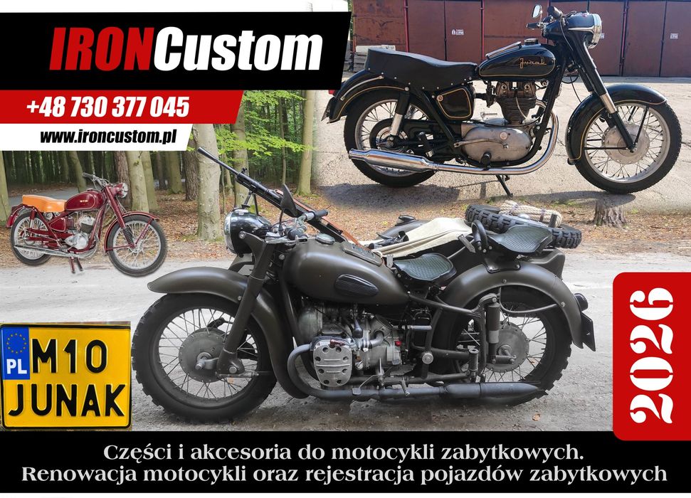 Dyfer 10 bdb jakość!!! Dostępne również 8 , 9 Dniepr M72 Ural K750