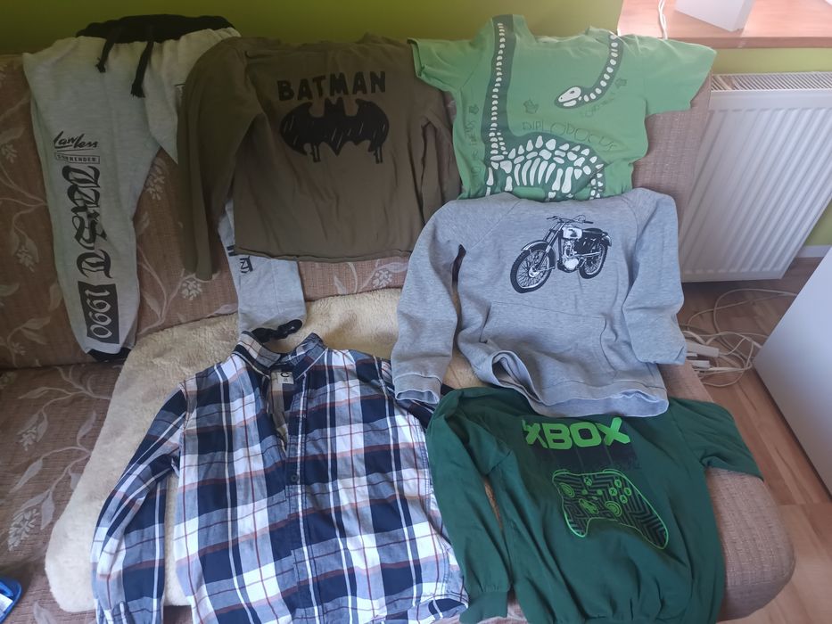 Paka ubrań dla chłopca 134/140
