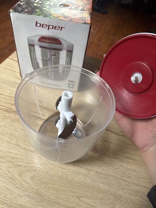 Picadora manual de alimentos