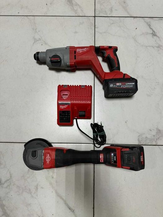 Акумуляторний  Перфоратор/болгарка Milwaukee M18