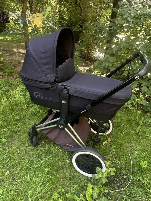 Cybex Priam platinum 2 in 1 каляска люлька прогулка коляска візок