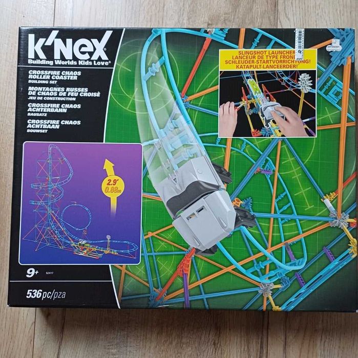 zabawka Knox roller coaster tor wyścigowy