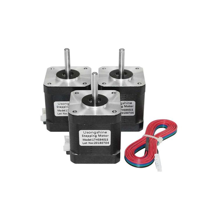 Шаговый двигатель NEMA 17HS4401 0.4Nm, 17HS8401S кроковий ЧПУ(CNC) 3D