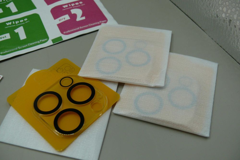 Pack de 3 + 3 Vidro Temperado para Protetor de Ecrã