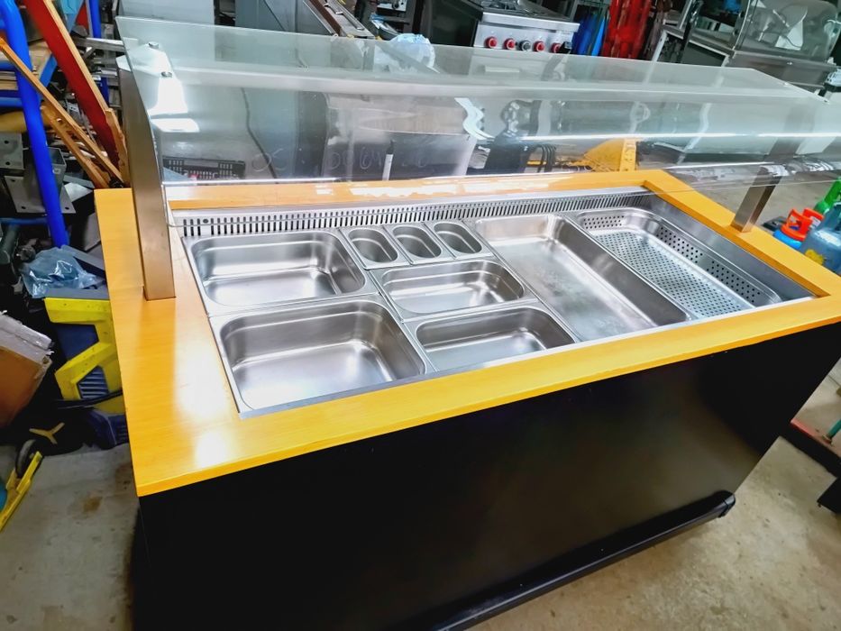 Expositor Buffet de frios 4 GN/1