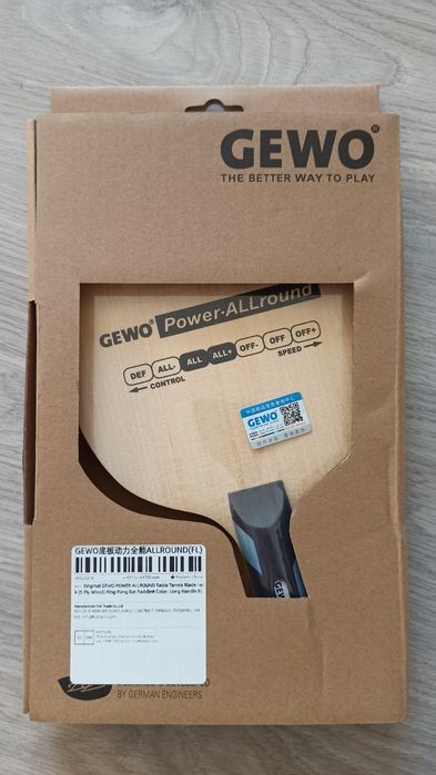 Deska Gewo Power Allround, tenis stołowy