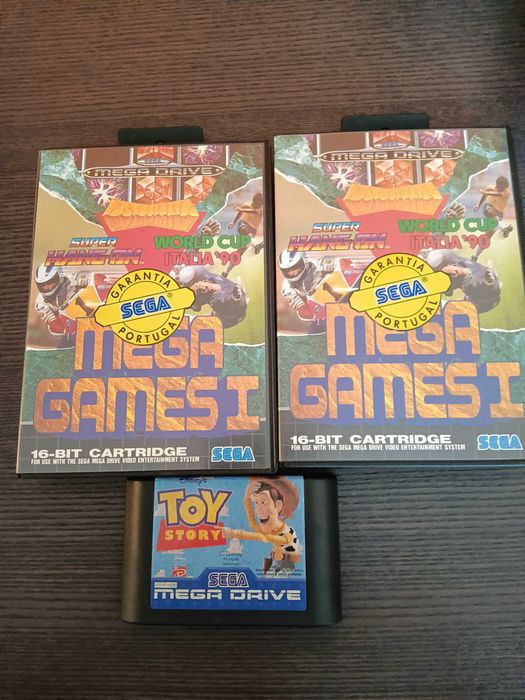 Mega Drive Game Mega Games I and Mega Drive Game Toy Story64284540811779120