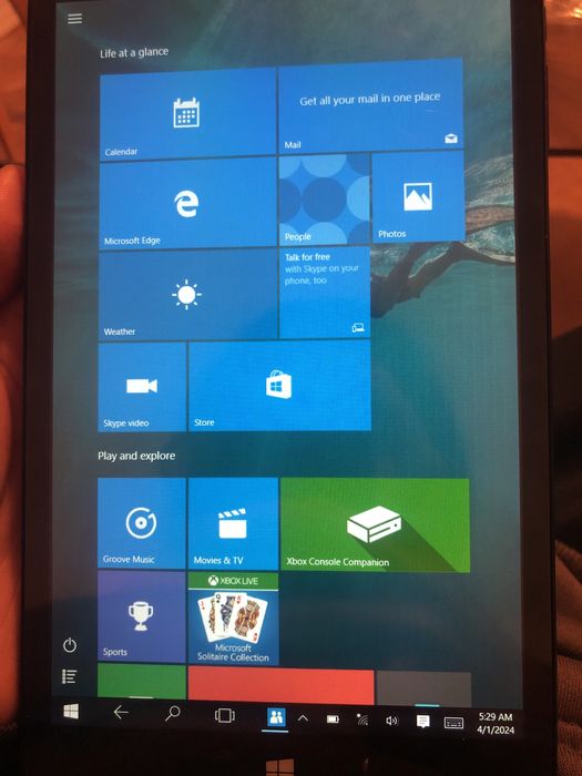 Windows Tablet pouco usado