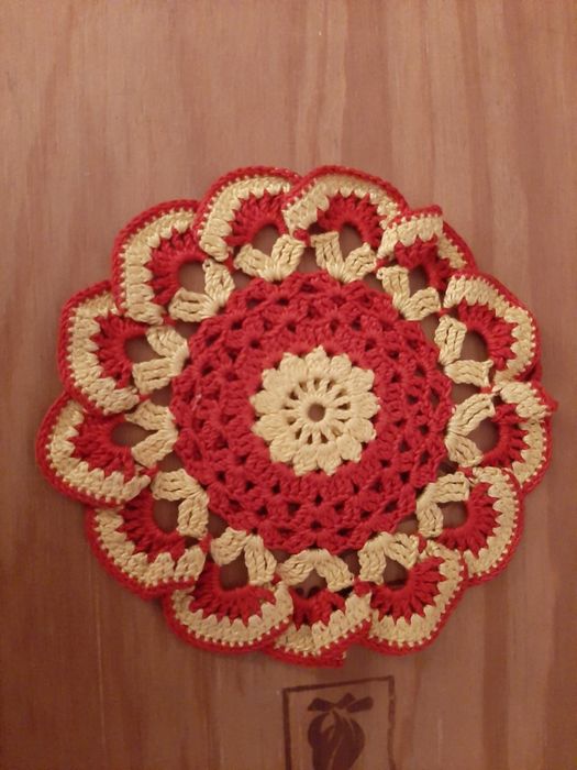 Pega Vintage em croché NOVA