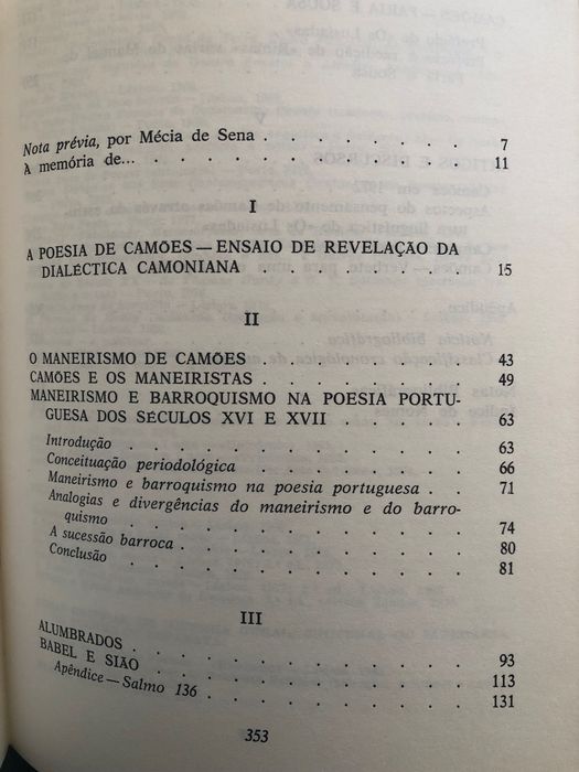 Camões. Camoniana / Francisco Rodrigues Lobo