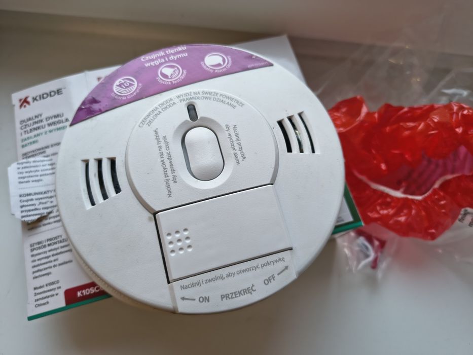 Czujnik czadu i dymu KIDDE !! Gwarancja !!
