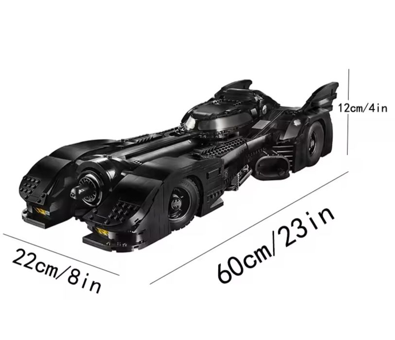 Klocki Lepin Batmobile 1989 kompatybilny z 76139