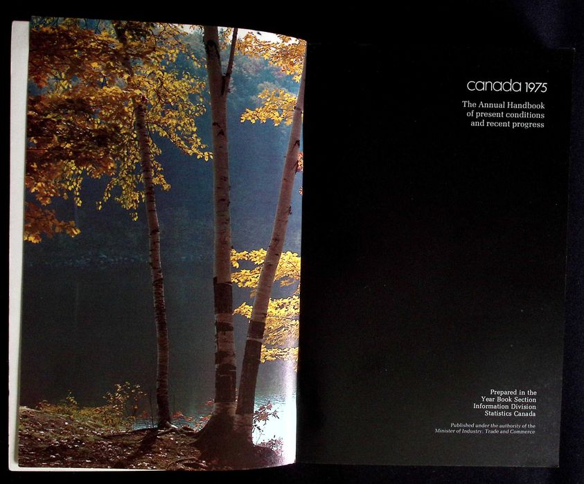 Canada 1975 (estatísticas gerais do país)