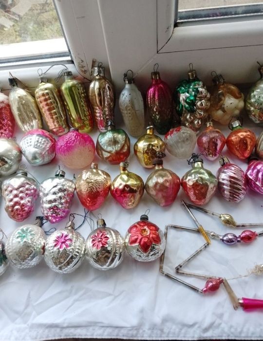 Продам старые ёлочные игрушки