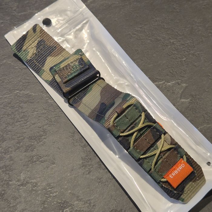 Erbord pasek 22mm do zegarka smartwatcha kamuflaż camo