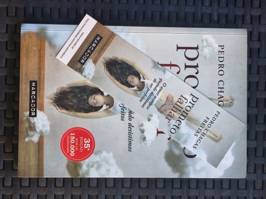Lote 3 Livros: Pedro Chagas Freitas + Marcadores Originais