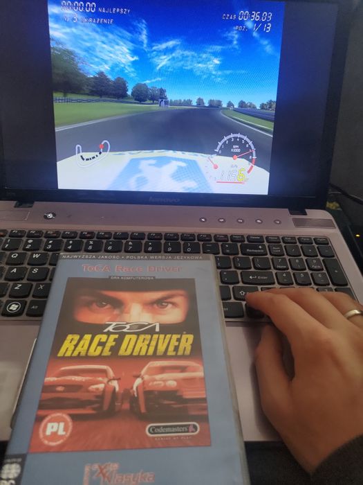 TOCA race driver PC wyścigowa rarytas