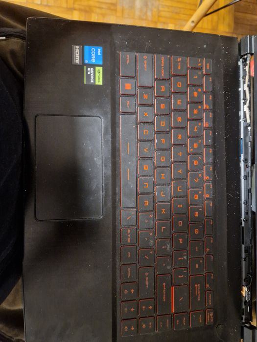 Msi gf63 12ve665xpl  розборка