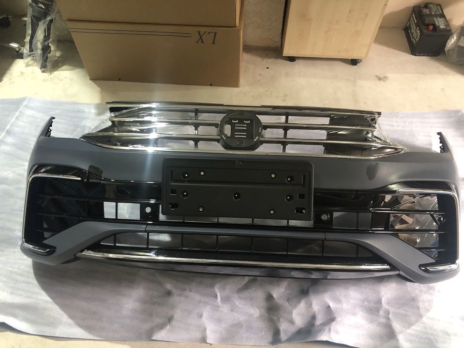 Volkswagen Tiguan 2021+ R-line бампер передній комплект