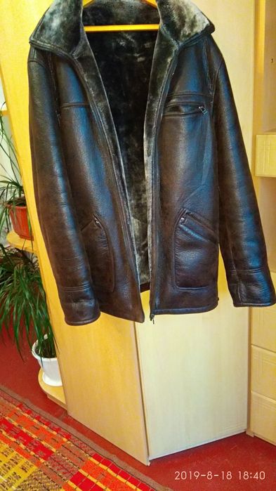 Дублёнка мужская