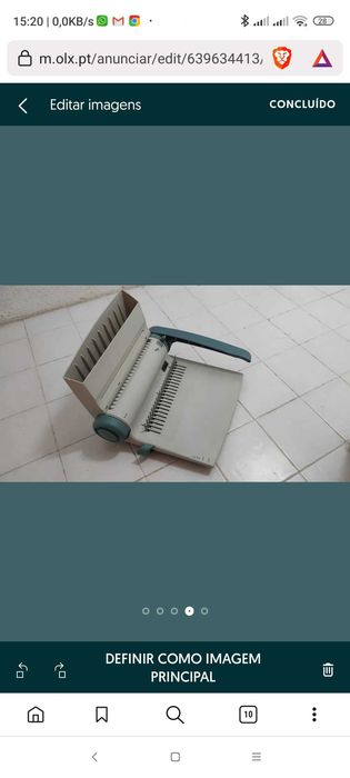 Máquina de encadernação LEITZ CB600