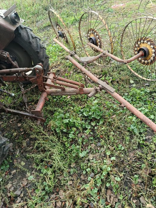 Продам граблі сонечко на 5 коліс навісні, польського виробництва