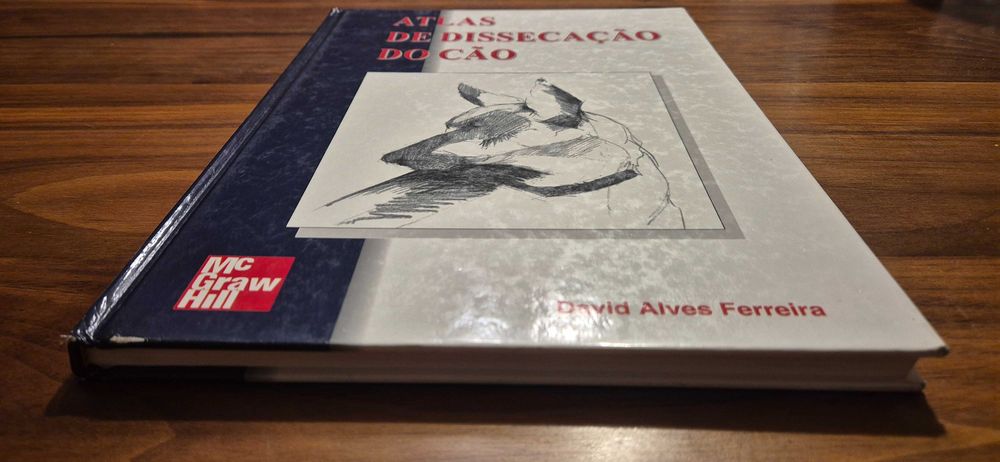 Livro Veterinária - Atlas de dissecação do cão David Alves Ferreira