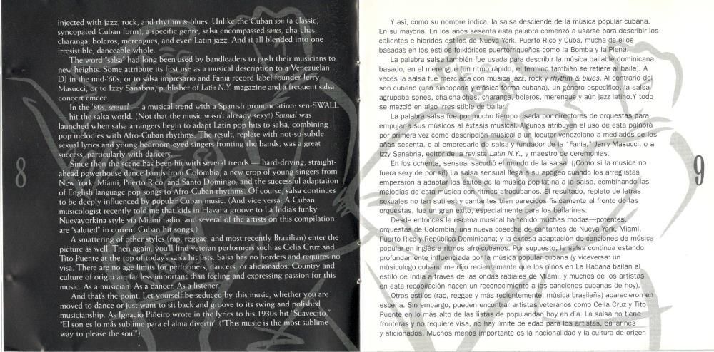 CD “Salsa Fresca: Dance Hits of the 90s” - como NOVO!