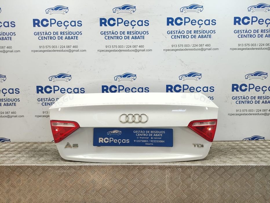 Porta Tampa da Mala Original Audi A5 8T Coupé Pré-Facelift 2007 a 2011
