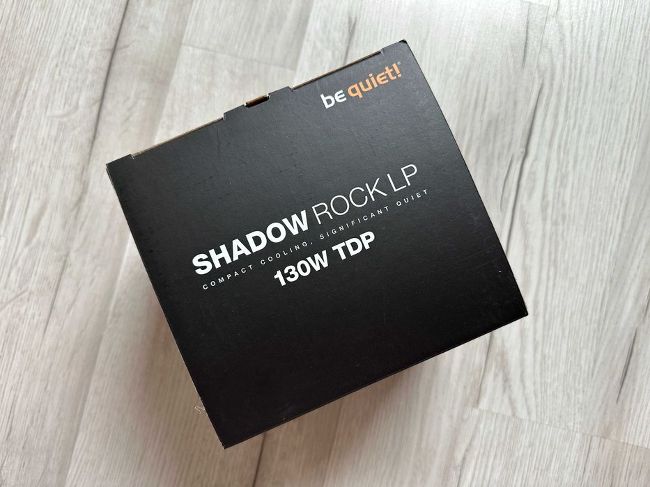 Chłodzenie CPU aktywne Be Quiet! Shadow Rock LP 120mm BK002 Nowe