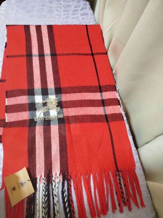 Новый кашемировый шарф Burbery