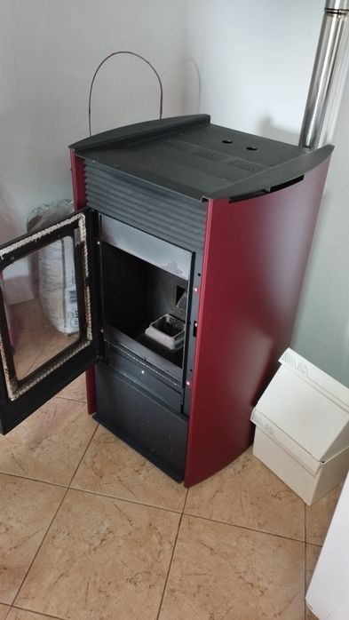 Salamandra a pellets