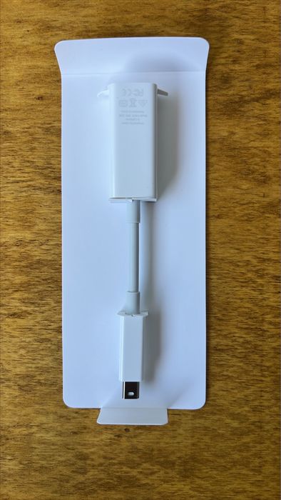 Adaptador Apple Thunderbolt para Gigabit Ethernet – Novo