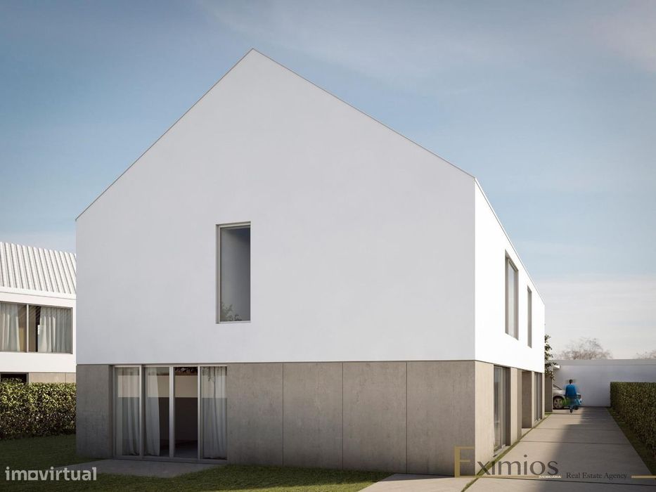 Moradias T4 em construção em Touguinhó, Vila do Conde