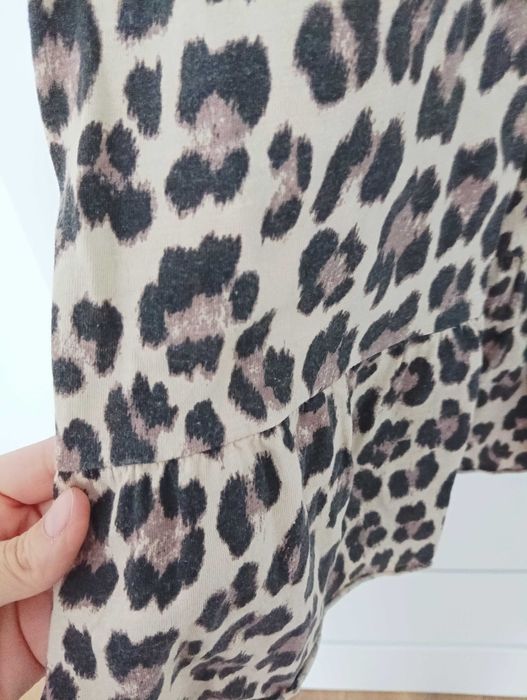 Sukienka w panterkę