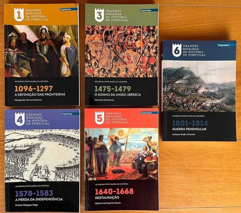 Grandes Batalhas da História de Portugal (Coleção Expresso - 5 vols.)