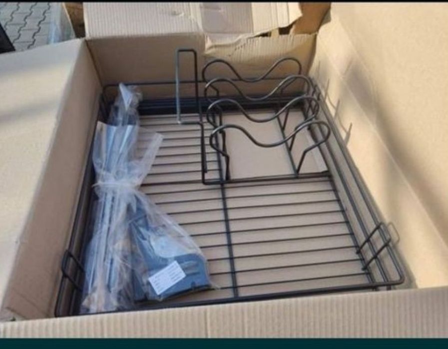 Kosz cargo do szafki 60 wysuwana szuflada garnki patelnie