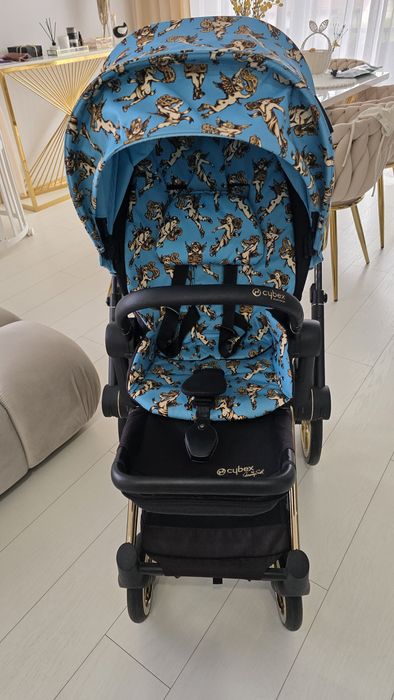 Wózek Spacerówka Cybex Priam Jeremy Scott Cherubs Blue 2.0