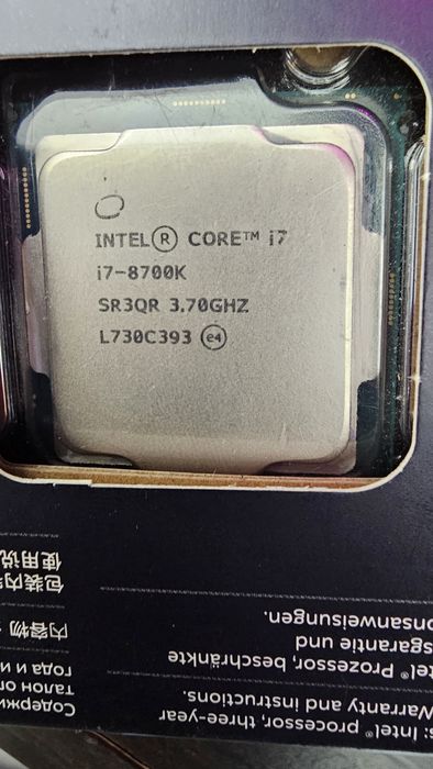 Processador i7 8700k