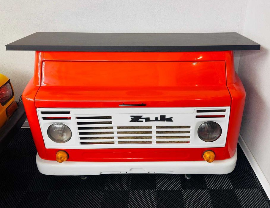 Stolik, komoda, barek, kanapa, sofa z Malucha Fiata 126p, Moto-Meble