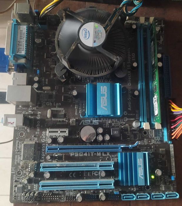 Комплект Asus P5G41T-M LX, Intel Celeron E3400 (Socket 775)