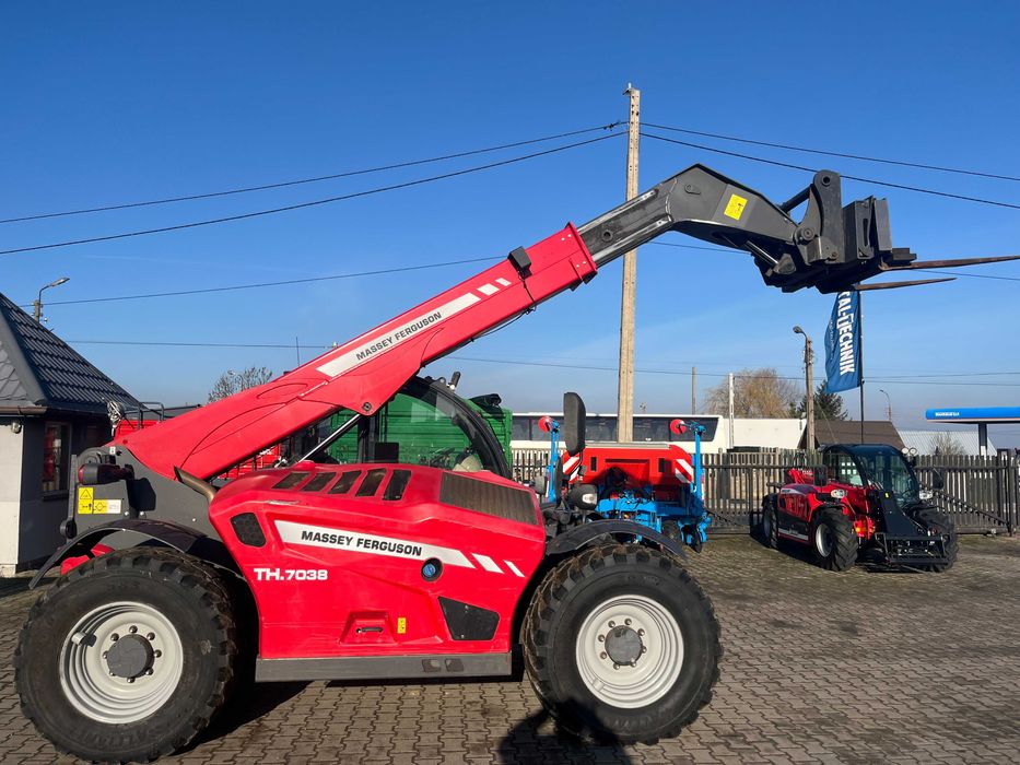 Wynajem ładowarki teleskopowej