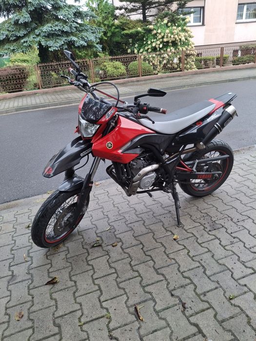 Yamaha wr 125. Zarejestrowana