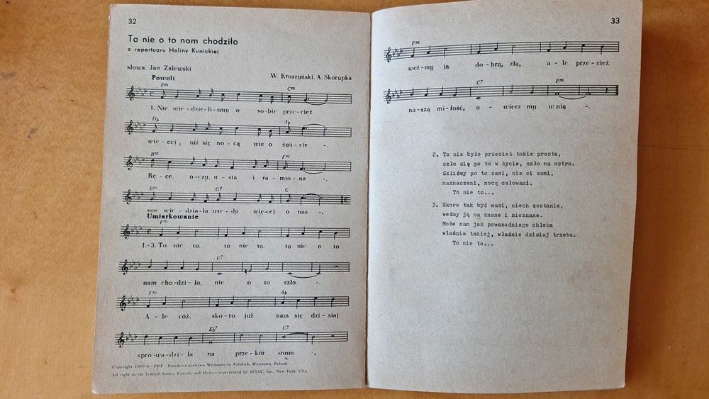 Rewia przebojów 3/1970. Melodie i teksty