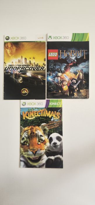 Instrukcje do gier Xbox 360