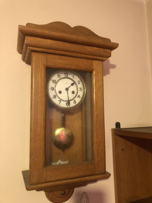 Zegar PRL nie antyk chyba dąb