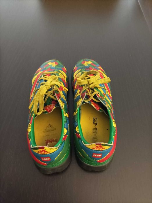 chuteiras criança adidas lego 36