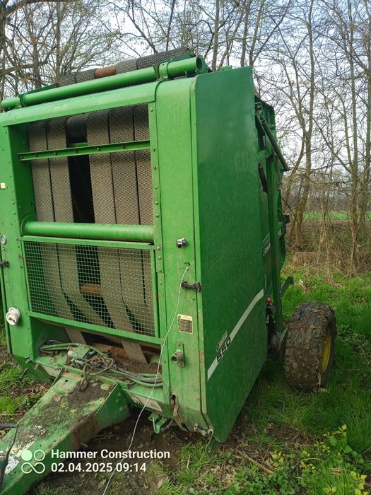 Prasa John Deere 550 części